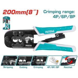 Total Tools Modular Plug Crimper 200mm (TMPCN5468R)