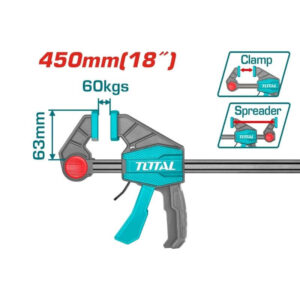 QUICK BAR CLAMPS 450MM (THT1340603)