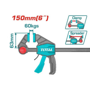 QUICK BAR CLAMPS 63X150MM (THT1340601)