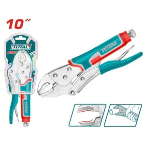 Total Tools Curved Jaw Locking Plier - 10" (THT191003)