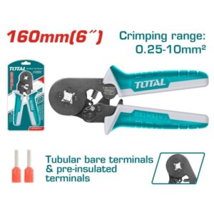 Total Tools Ratchet Crimping Plier 0.25-10mm² (THCPG2510)