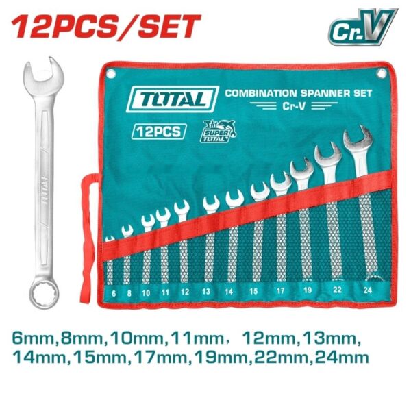 12PCS COMBINATION SPANNER SET (THT1022121)
