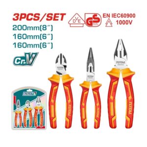 3PCS INSULATED PLIERS SET (THT2K0302)
