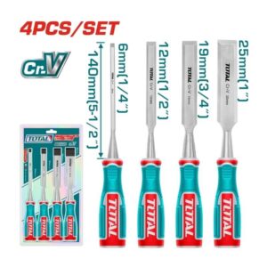 4 PCS WOOD CHISEL SET (THT41K0401)