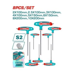 8 PCS T-HANDLE HEX WRENCH SET (THHW8081)