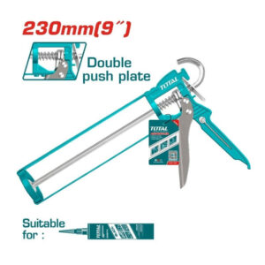 CAULKING GUN - DOUBLE PUSH PLATE 9" (THT21309)