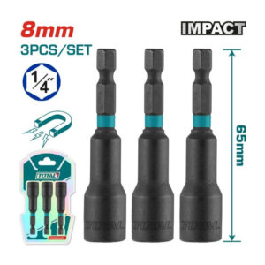 NUTSETTER MAGNETIC 3PCS 8MM (TAC270831)
