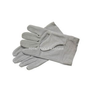 GLOVE LEATHER CHROME 5CM CUFF