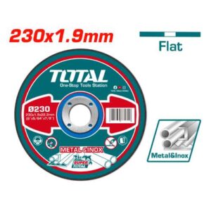Total Tools 230x1.9mm Flat Centre (TAC2212303)