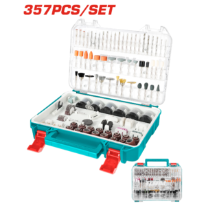 Total Tools 357 PCS Accessories for Mini Drill (TACSD13571)