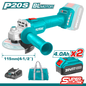 Total Tools Lithium-Ion Brushless Grinder 20V (TAGLI201572)
