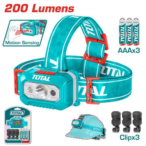 Total Tools Headlamp 300 Lumens (THL013AAA6)