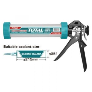 TOTAL TOOLS  ALUMINIUM CAULKING GUN