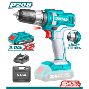 Total Tools Lithium- Ion Impact Drill (TIDLI20145)