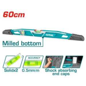 TOTAL TOOLS HEAVY DUTY MASONS LEVEL 60cm