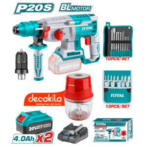 Total Tools Lithium-Ion Cordless 2 Pcs Combo Kit (TOSLI23031)