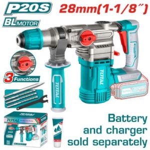Total Tools Lithium-Ion Rotary Hammer Brushless (TRHLI20288)