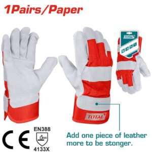 Total Tools Leather Gloves (TSP14101)