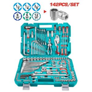 Total Tools 142 Pcs Combination Tools Set (THKTHP21426)