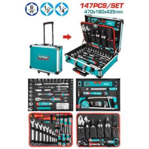 Total Tools 147Pcs Hand Tool Tools Set (THKTHP21476)