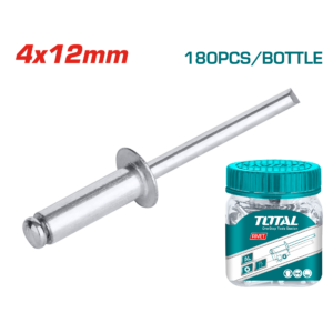 Total Tools 180Pcs Rivet 4x12mm (WJRT4001211)