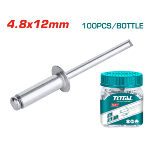 Total Tools 100Pcs Rivet 4.8x12mm (WJRT4801211)