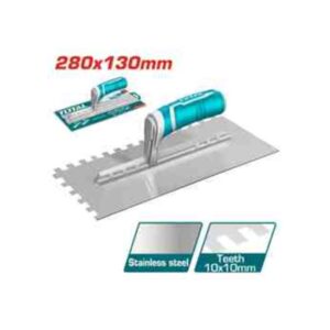 Plastering trowel with teeth (Plastic handle) (THTT81286)