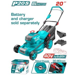 Total Tools Cordless lawn mower (TLMLI4020)