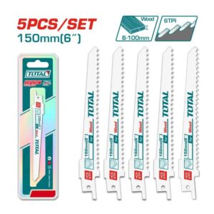 Reciprocating saw blades for wood (TRSB611D)