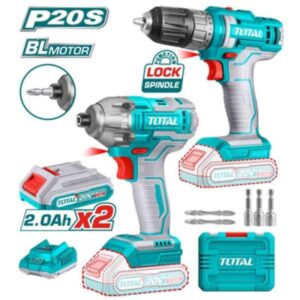 Total Tools Cordless 2 pcs combo kit (TOSLI230708)