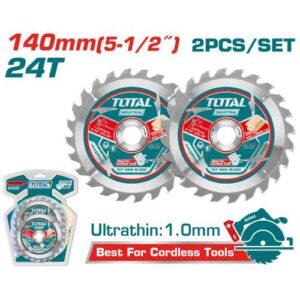 Total tools Ultra-thin TCT saw blade set (TAC2331403)