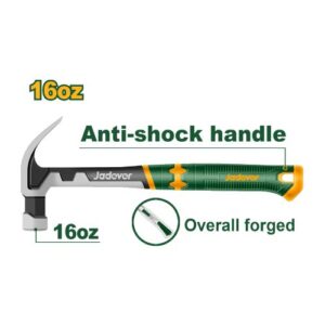 Jadever Claw hammer 450g Anti-shock handle (JDHM8316)