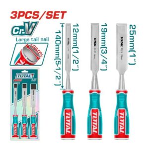 3 Pcs Wood Chisel Set (THT41K0302)