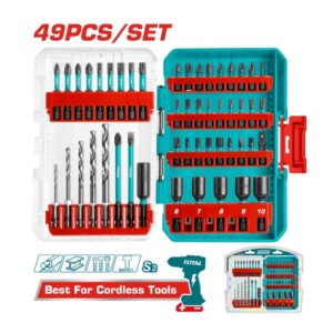 49 Pcs impact screwdriver bits set (TACSDL24906)