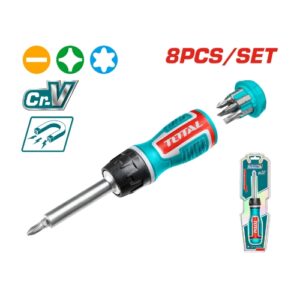 8 Pcs ratchet screwdriver set (TACSD30086)