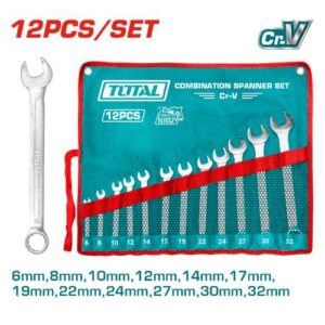 12 Pcs combination spanner set (THT1022122)