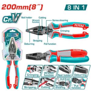 8-in-1 Multi-function combination pliers (THTMF186)
