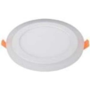 Total Panel LED Recessed Round Type Diffuser 9w blue (TTN-CET-130R-9W-BLUE-6500K)
