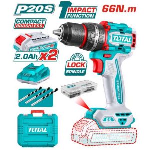 Compact Brushless Cordless Impact Drill (TIDLI20668)