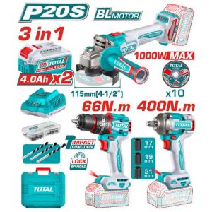 Cordless 3 pcs combo kit (TOSLI241291)
