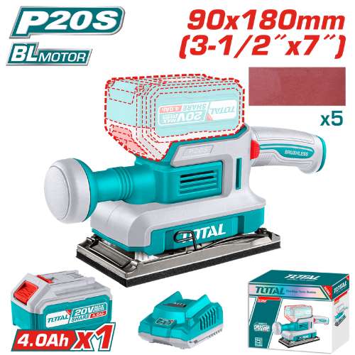 Cordless finishing sander (TFSLI20311)