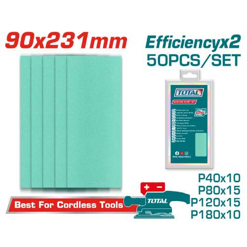 Sanding sheet set (TAC0902311)