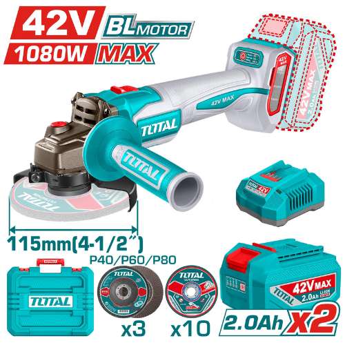 Cordless angle grinder (TAGLI4108112)