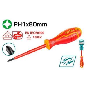 Insulated screwdriver (THTISPH180)